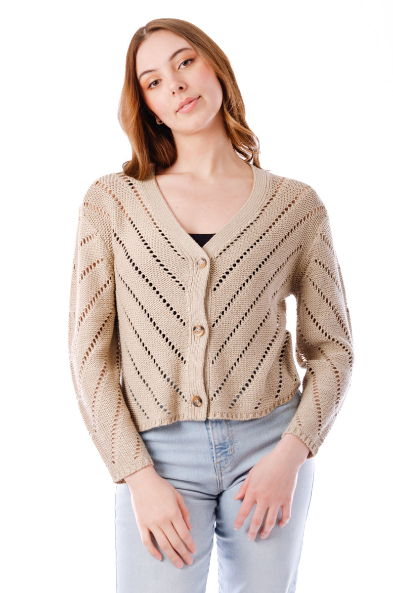 Raya Crochet Cardigan - SND