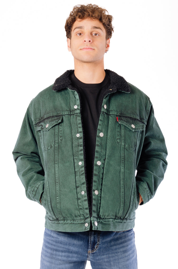 Relaxed Fit Sherpa Trucker - DSP