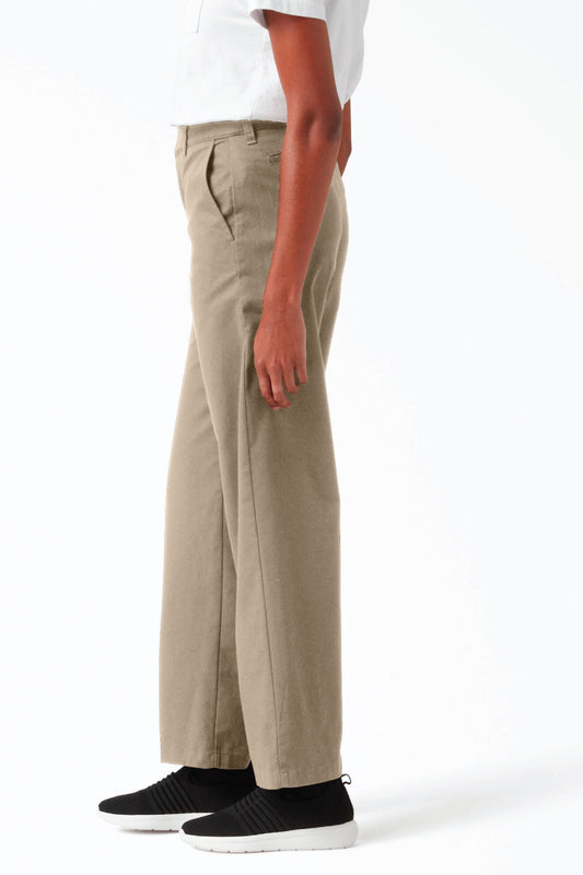 Relaxed Fit Wide Leg Pants - 32