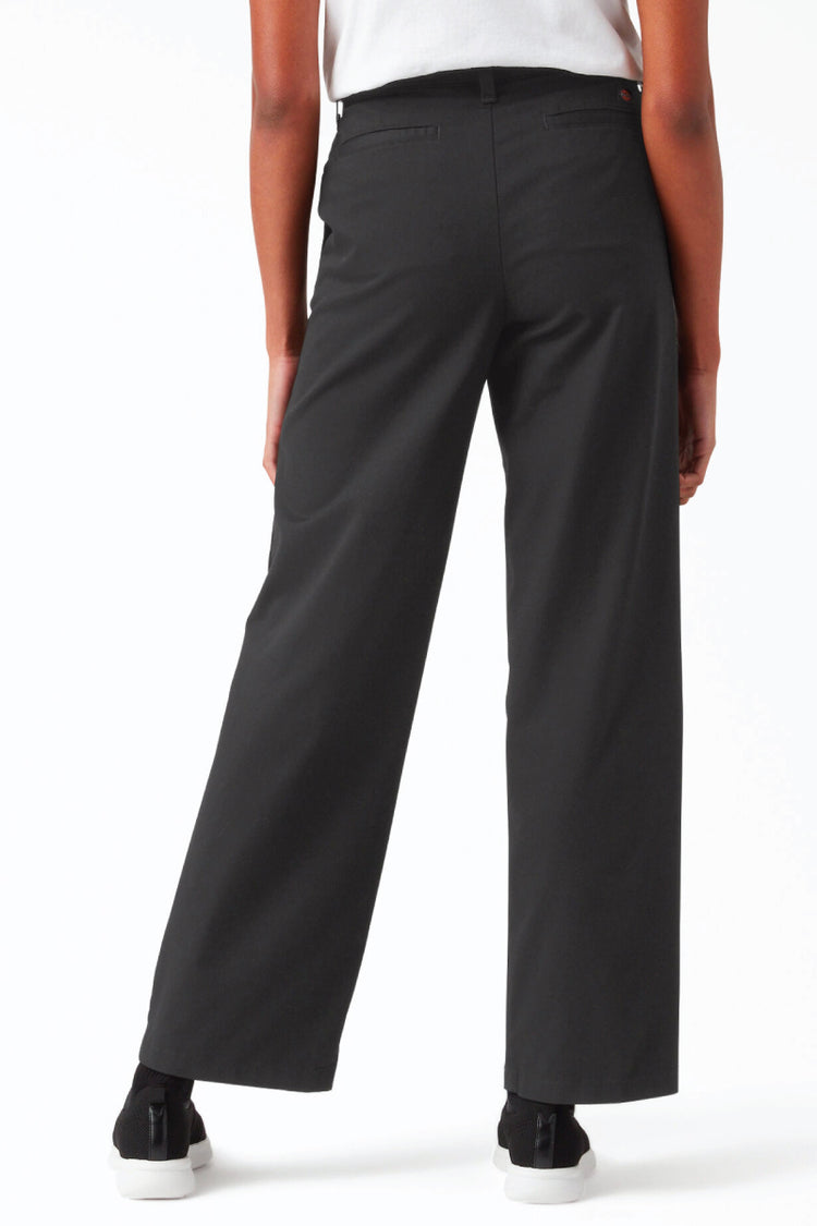 Relaxed Fit Wide Leg Pants - 32