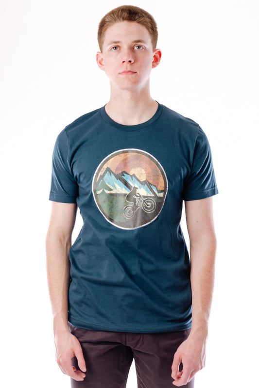 Retro Mountain Biker Tee - ATL