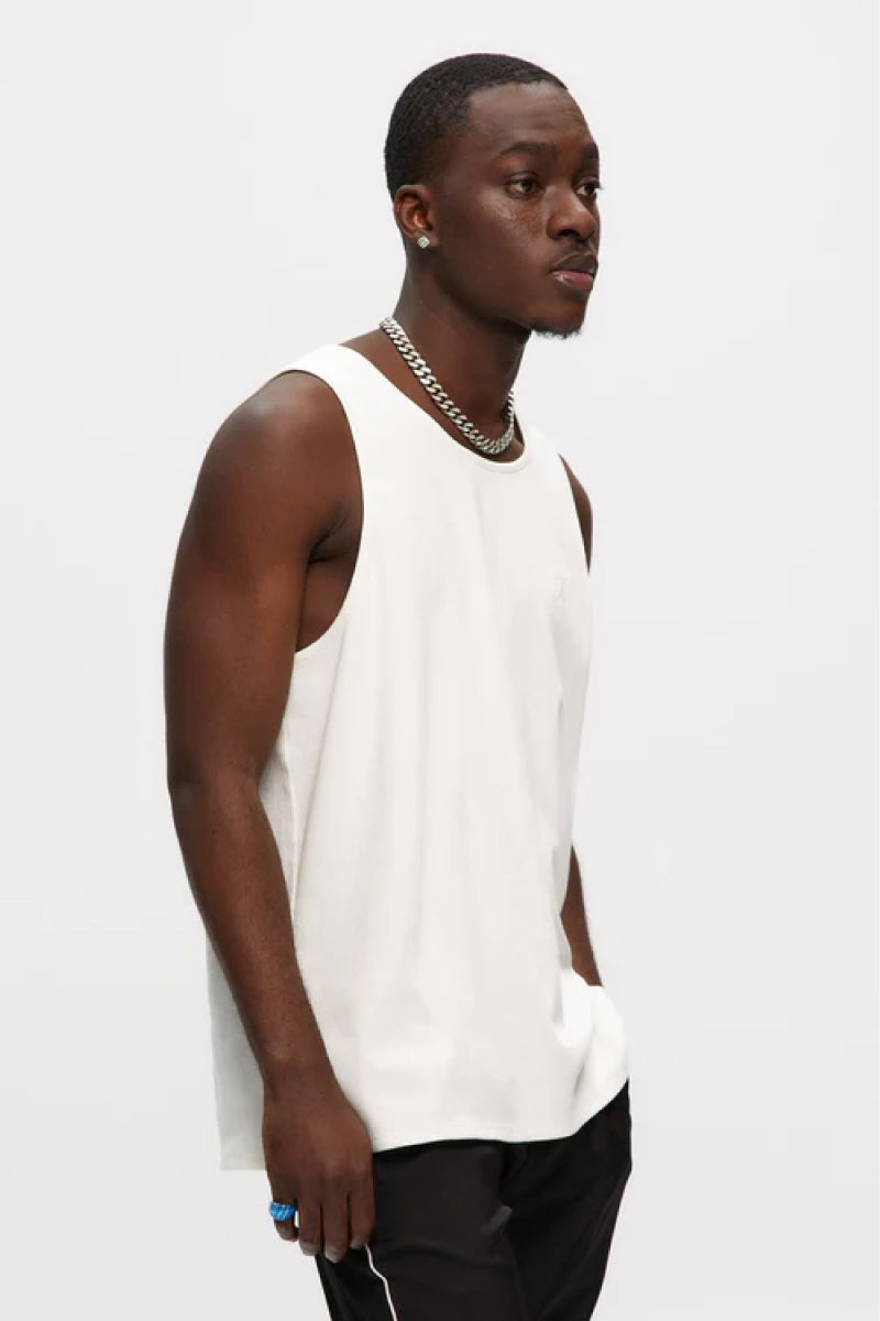 Ribbed Tank - WHT