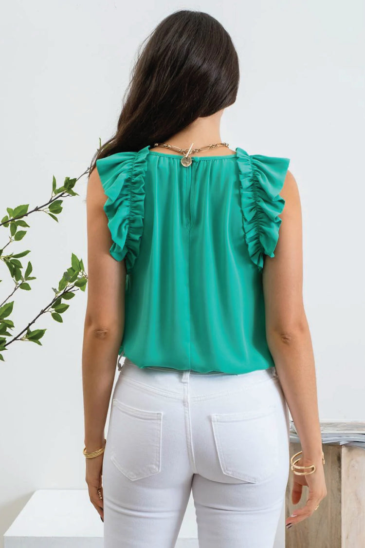 Ruffle Days Tank - KEL