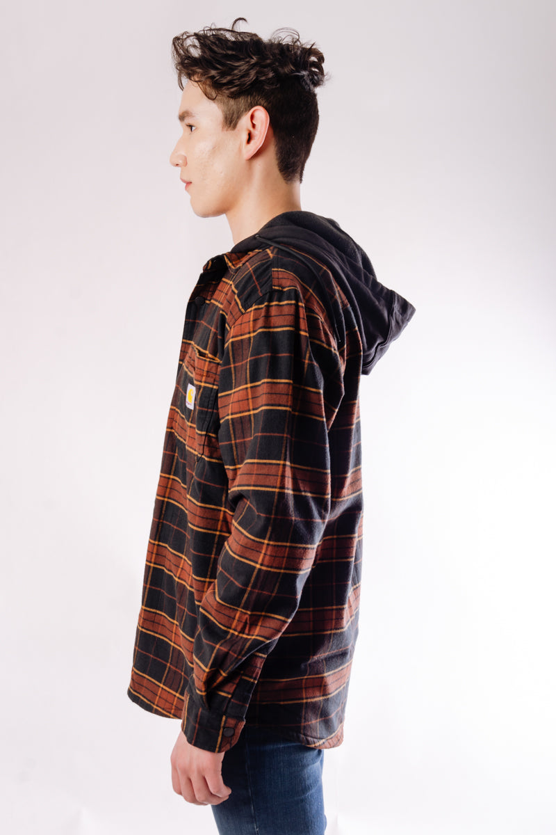 Rugged Relaxed Flannel Shacket - BLK