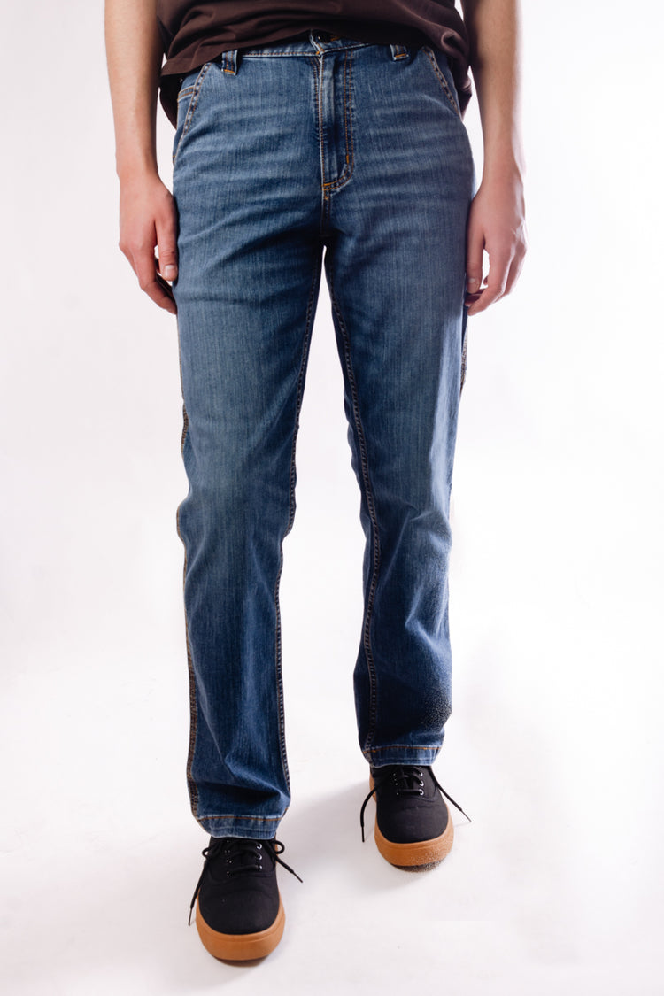 Rugged Relaxed Utility Jeans - 32