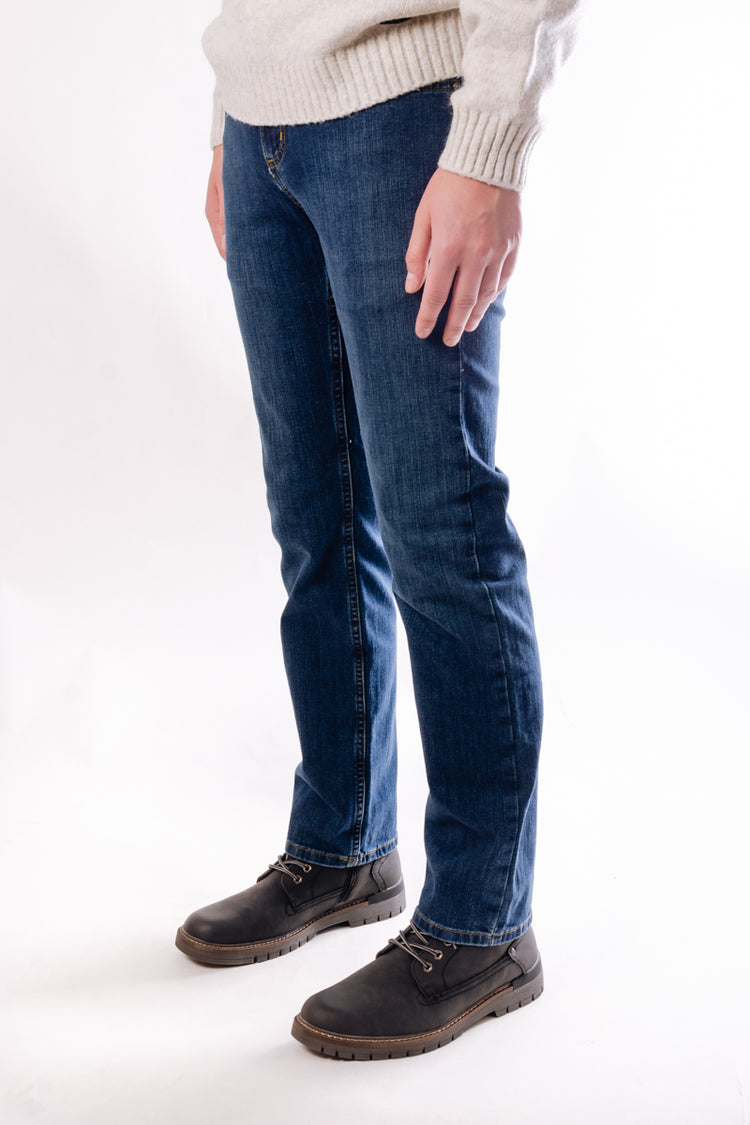 Rugged Relaxed Utility Jeans - 32