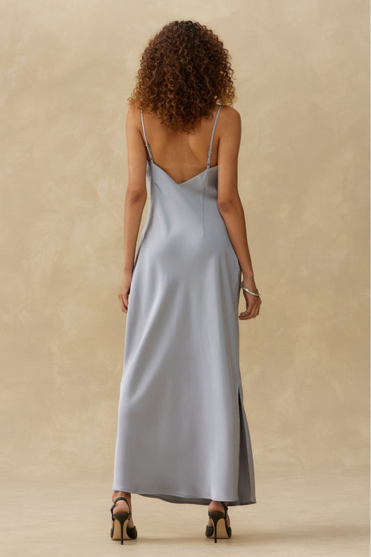 Satin Slip Dress - SIL