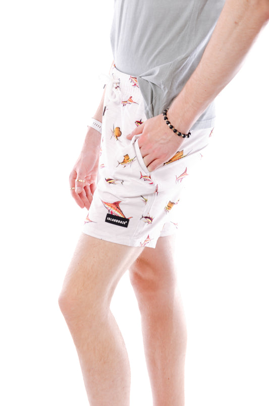 Shark Cruise Swim Shorts - CRM