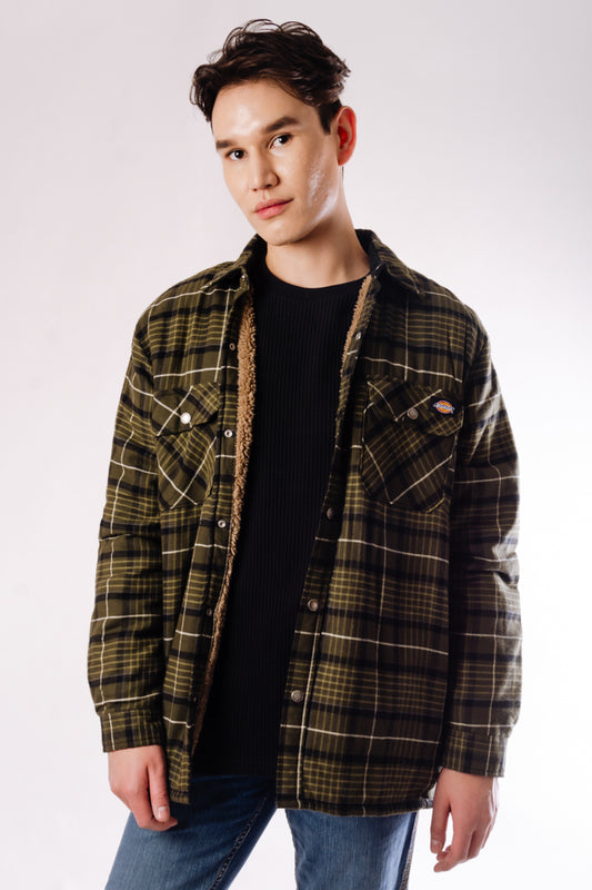 Sherpa Lined Flannel Jacket - TGR