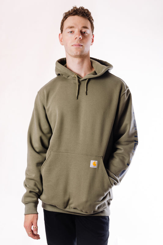 Signature Sleeve Logo Hoodie - DOV