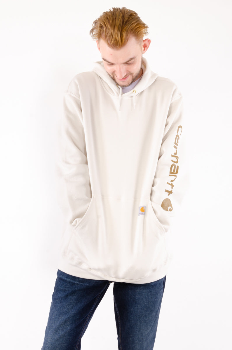 Signature Sleeve Logo Hoodie - W03