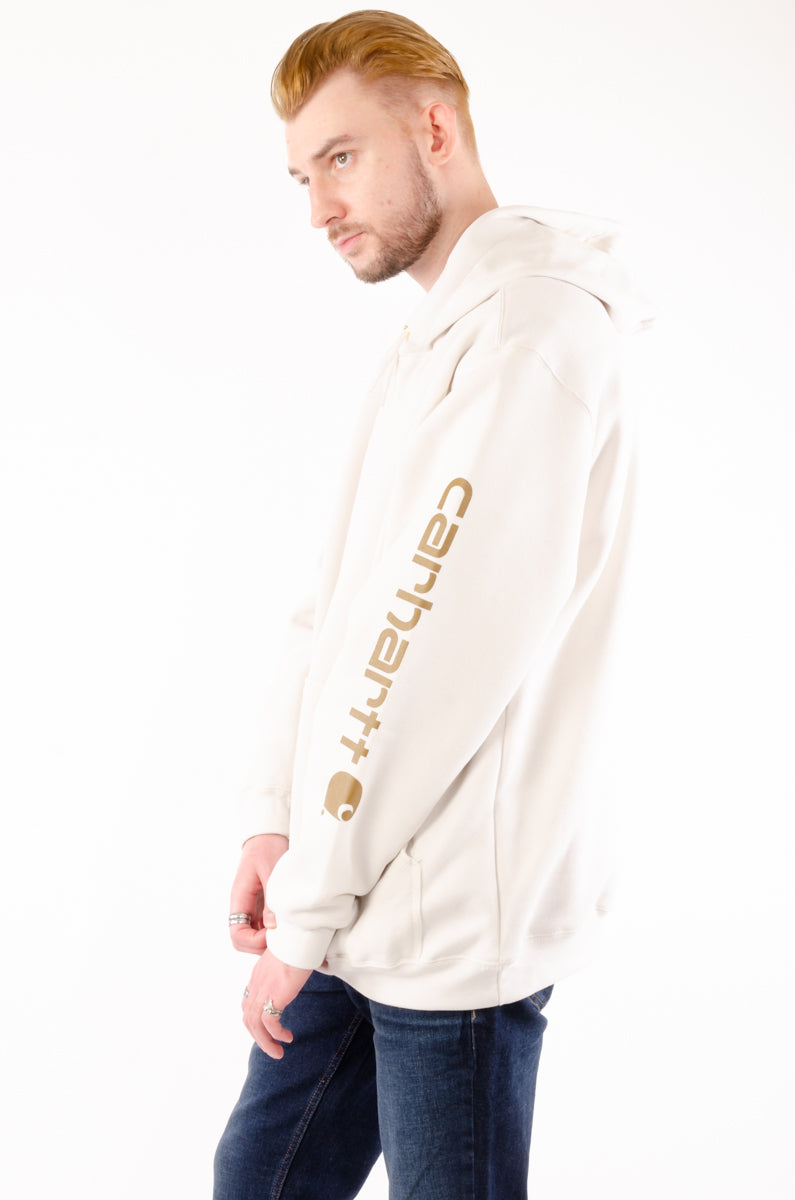 Signature Sleeve Logo Hoodie - W03