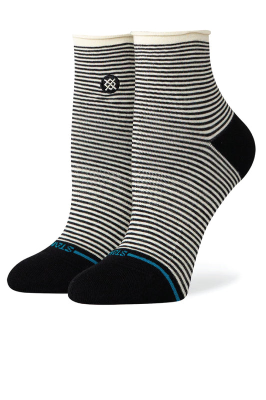 Skelter Quarter Sock - BLK