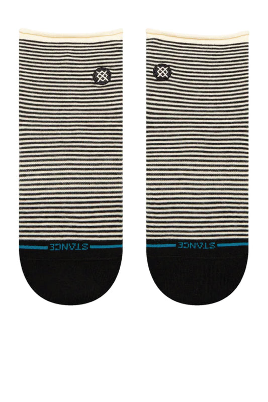 Skelter Quarter Sock - BLK