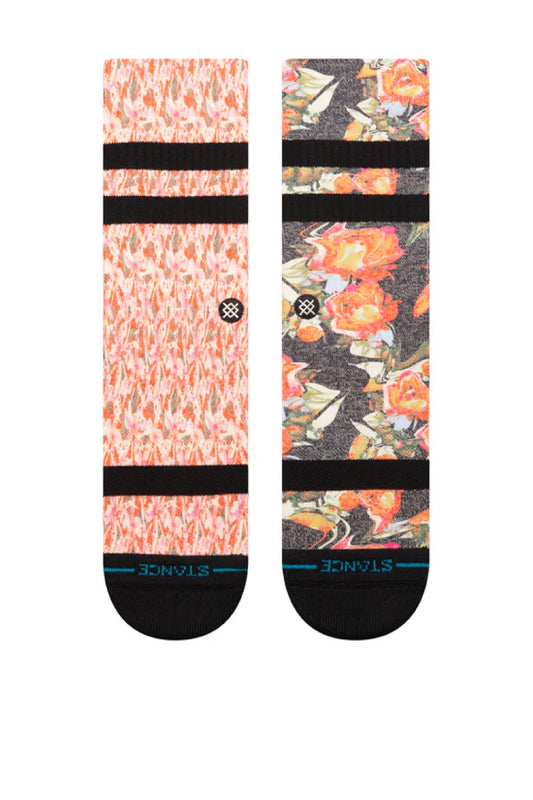 Split Crew Sock - BLK