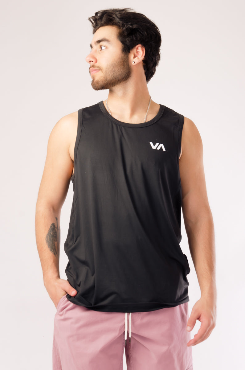 Sport Vent Tank Top - BLK