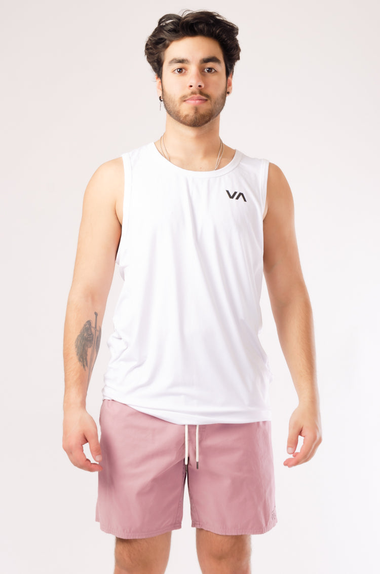 Sport Vent Tank Top - WHT