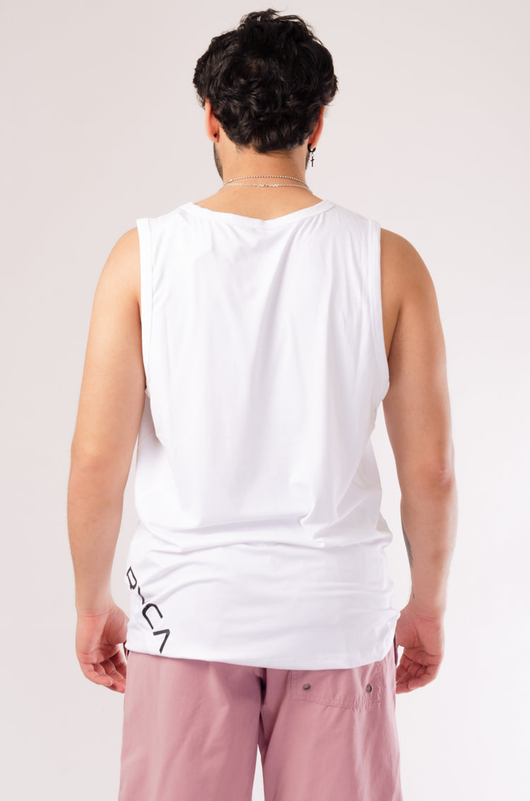 Sport Vent Tank Top - WHT