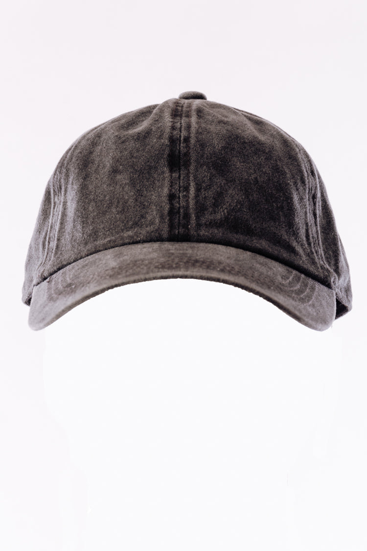 Stonewash Baseball Hat - BLK