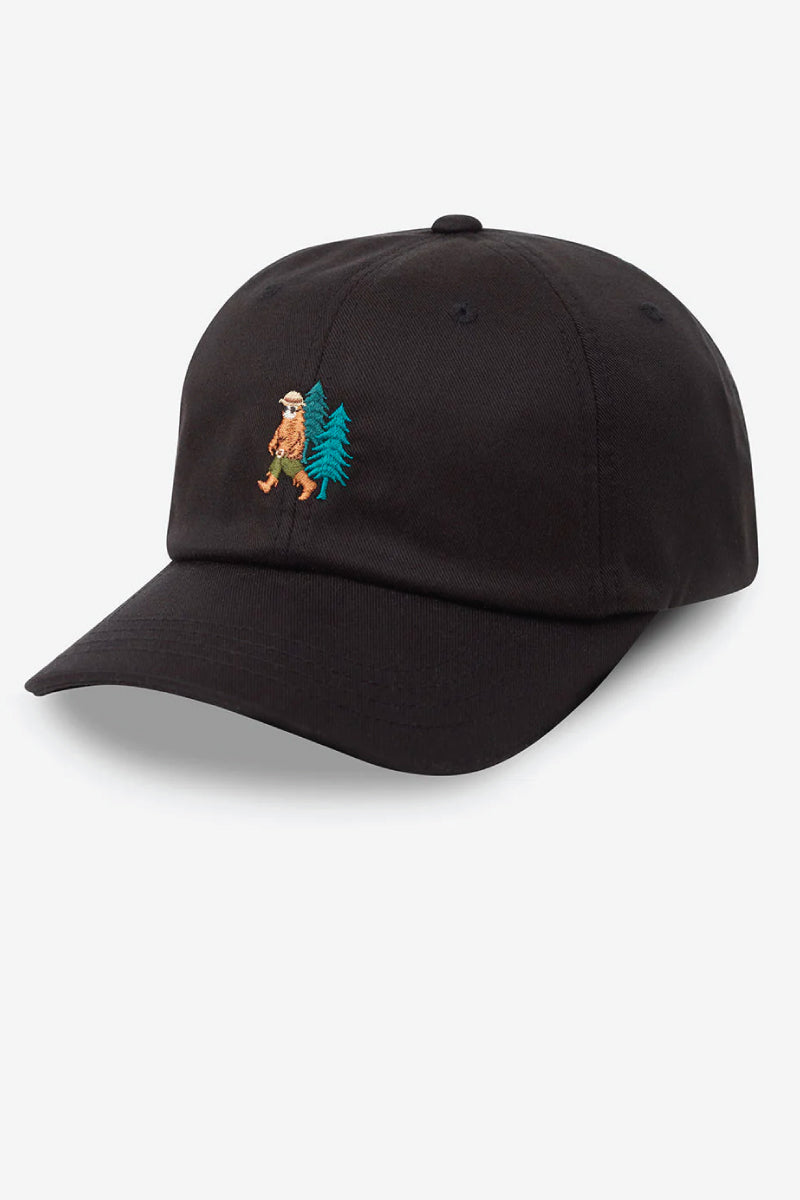 Summer Sasquatch Peak Hat - BLK