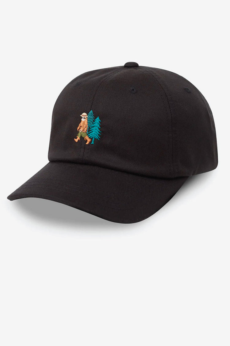 Summer Sasquatch Peak Hat - BLK