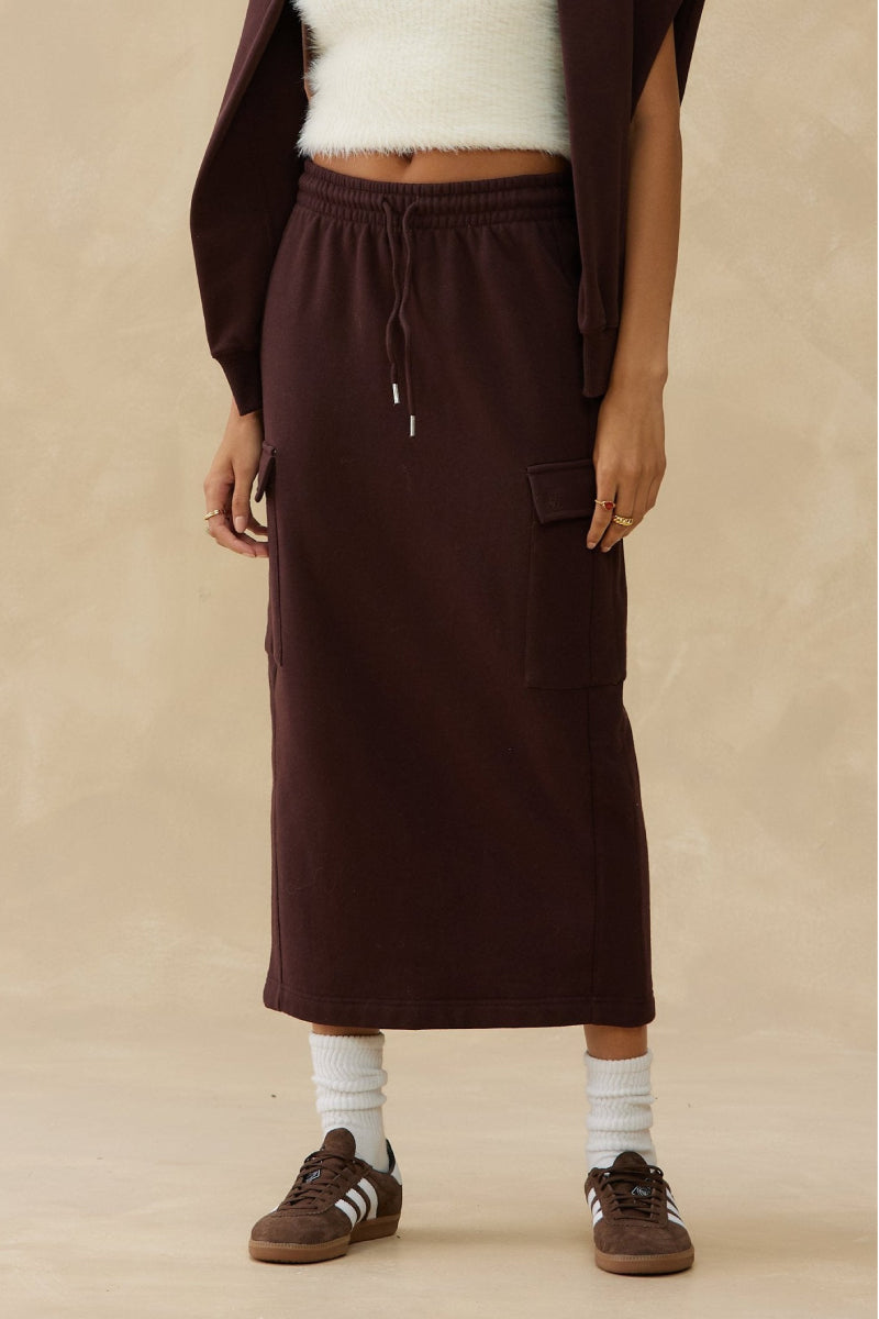 Sweatshirt Skirt Maxi - TRF