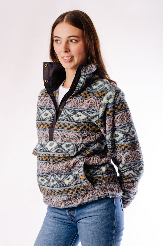 Switchback Mock Neck Fleece - DPC