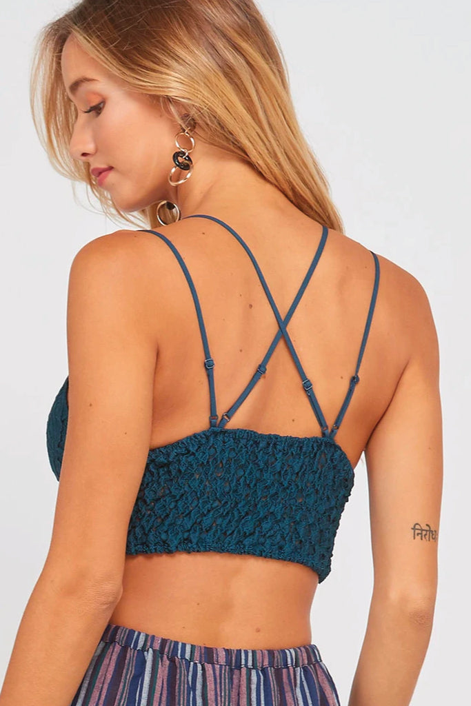 Teal Pamela Bralette - TEA