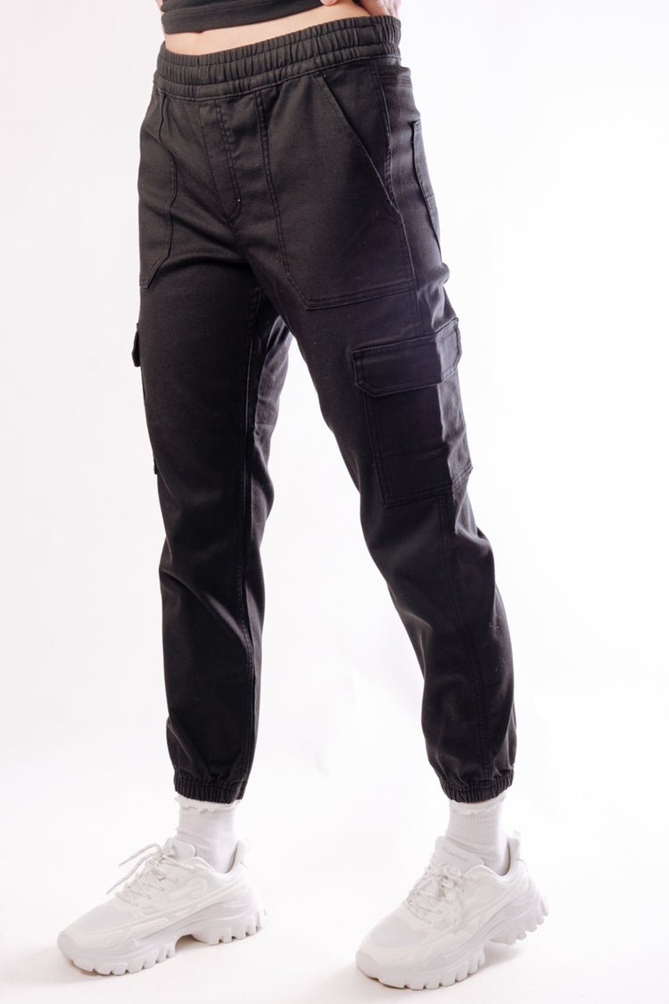 Tencel Relaxed Fit Twill Cargo Pants - 30