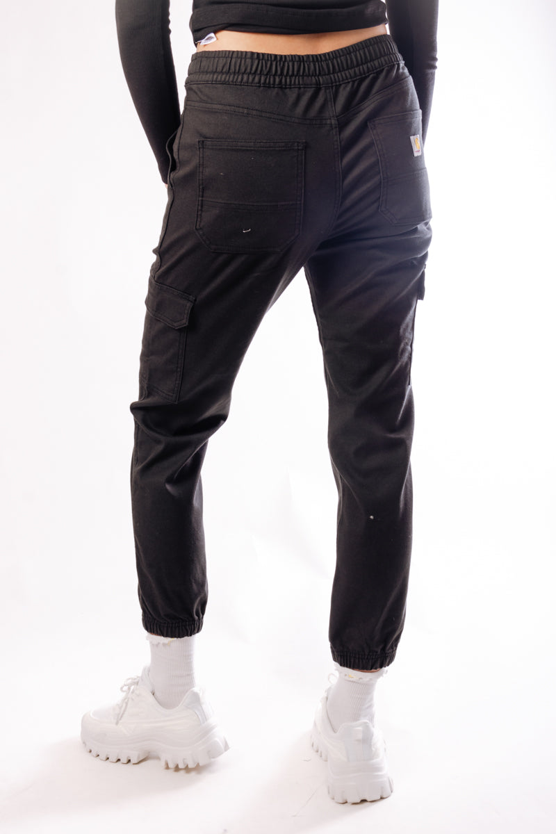 Tencel Relaxed Fit Twill Cargo Pants - 30