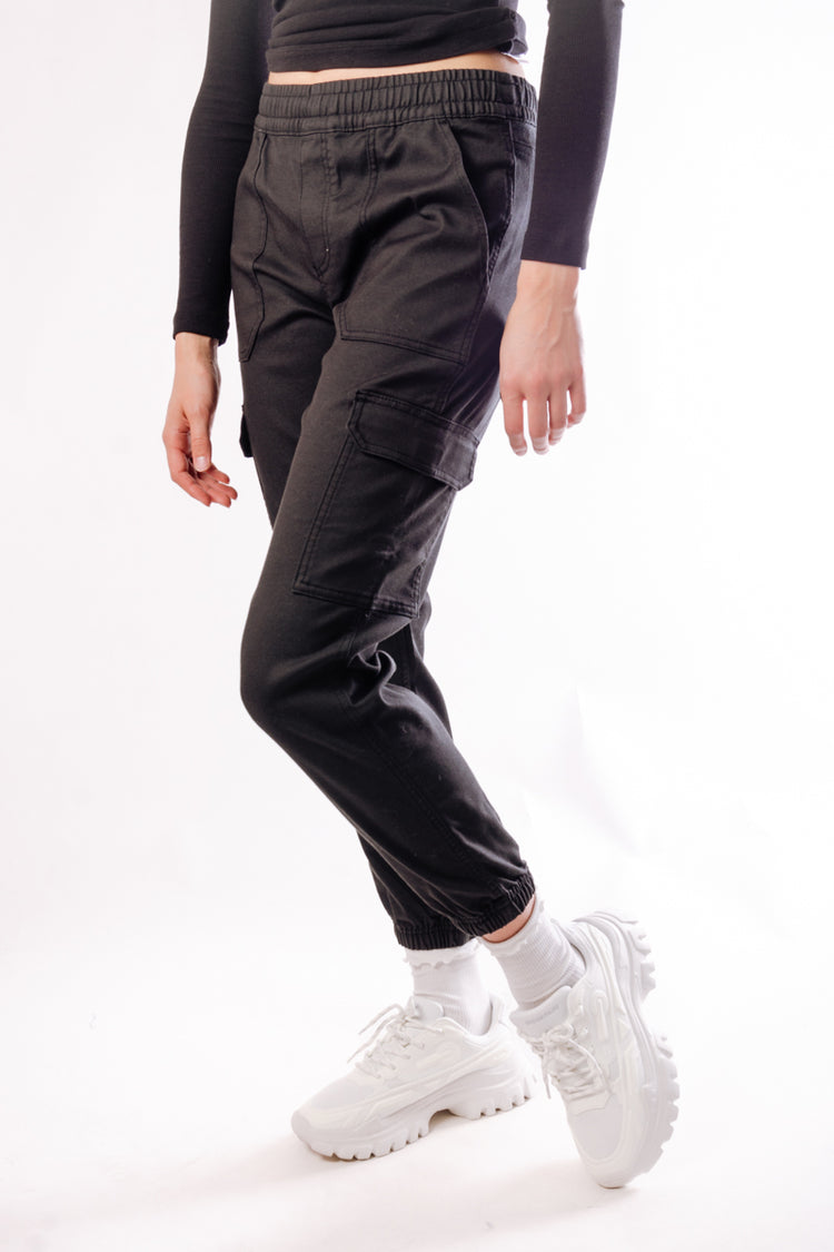 Tencel Relaxed Fit Twill Cargo Pants - 30