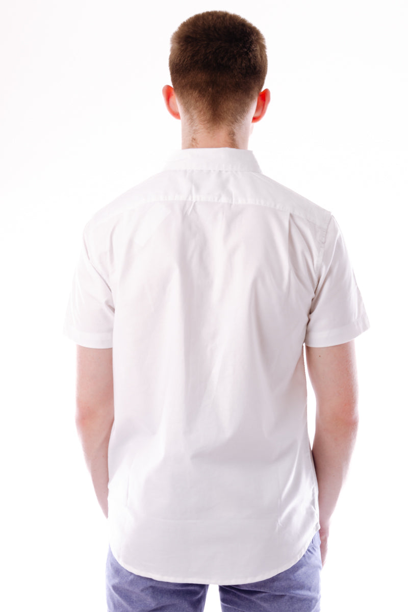 That'll Do Stretch Short Sleeve Shirt - WHT