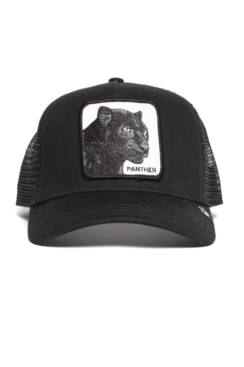 Unisex Panther Trucker Hat - BLK