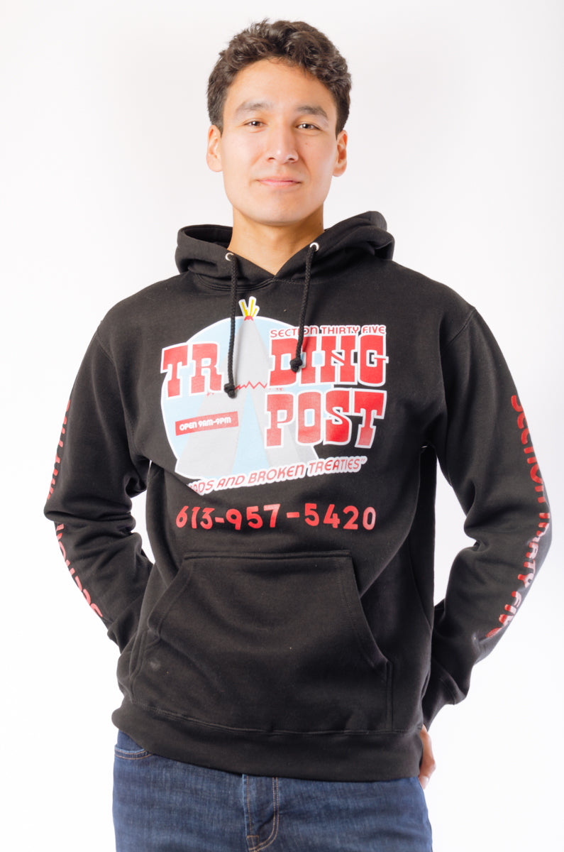 Unisex Trading Post Hoodie - BLK