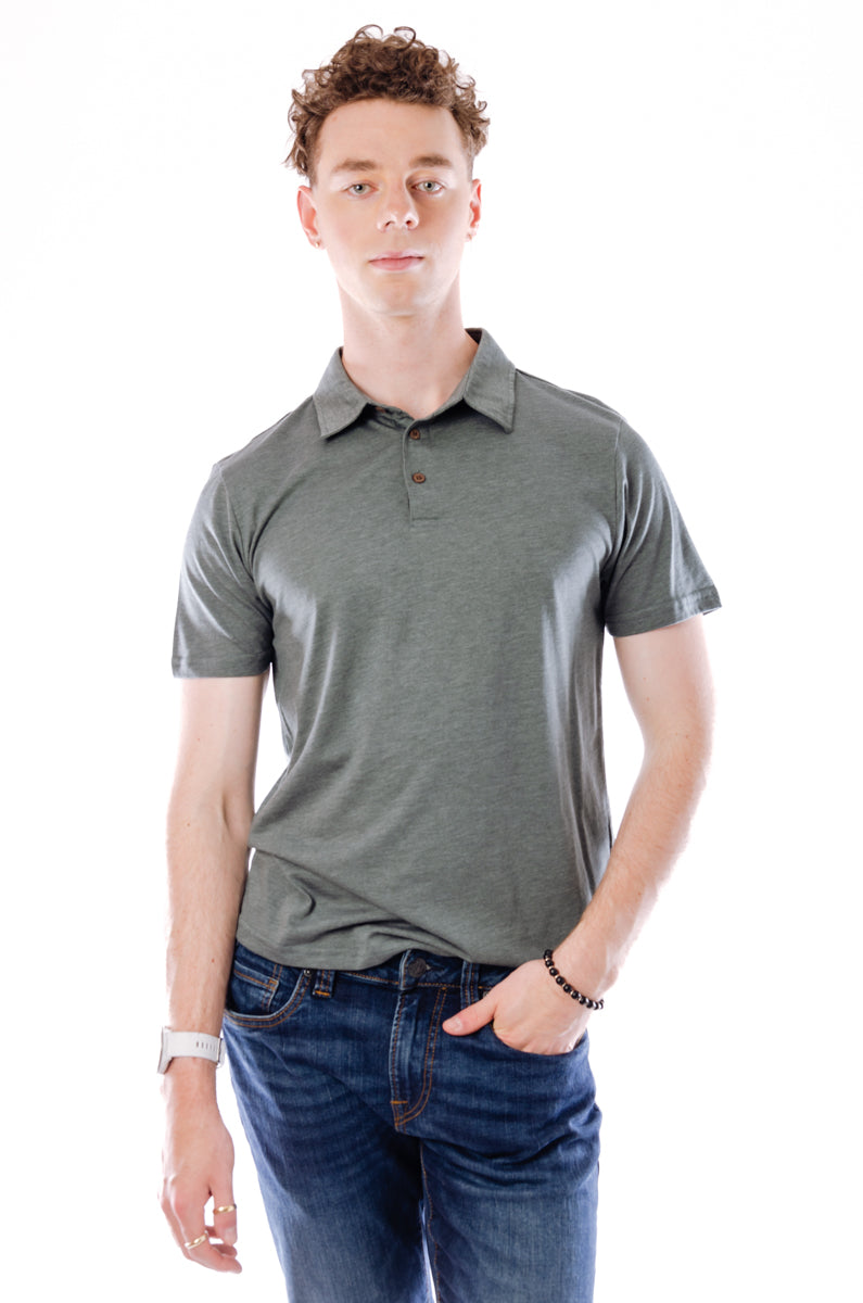 TreeBlend Astir Polo Tee - LUG