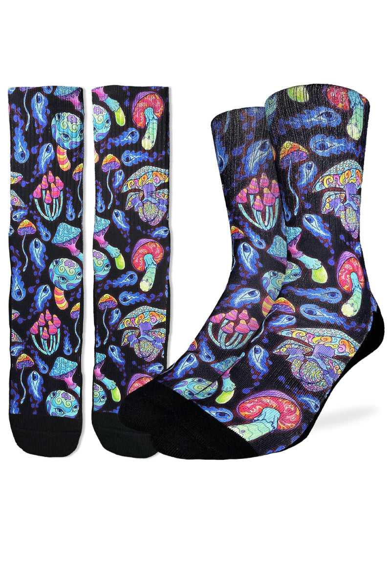 Trippy Mushrooms Sock - MUL