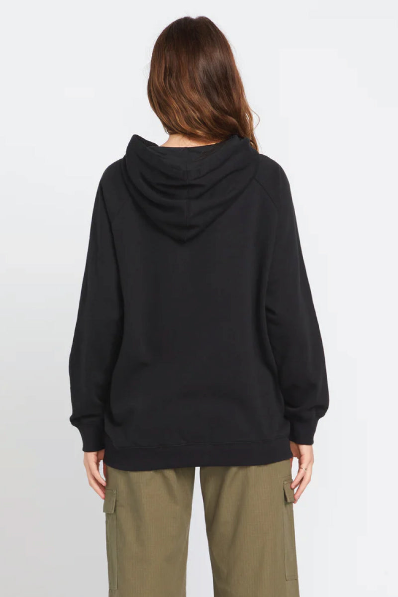 Truly Stoked Boyfriend Hoodie - BLK