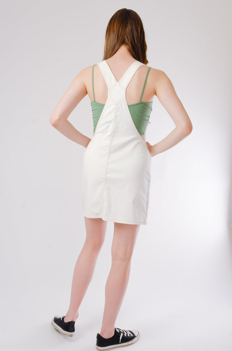 Twill Bib Dress - CLD