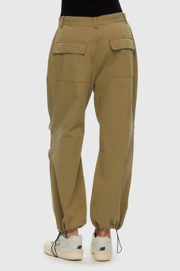 Twill Parachute Joggers - KHA