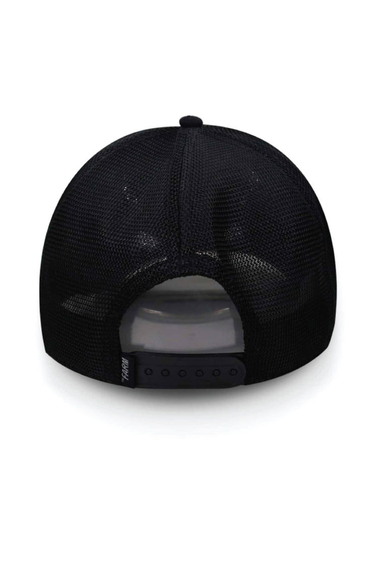 Unisex Acid Goat Trucker Hat - BLK