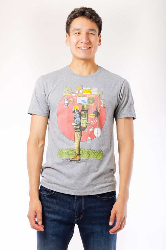 Unisex Hiking Tee - HGR