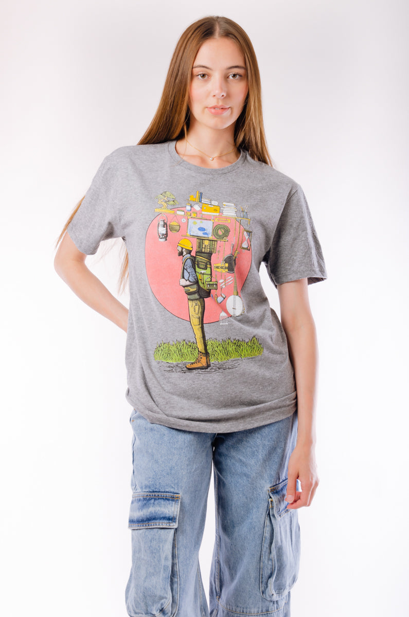 Unisex Hiking Tee - HGR