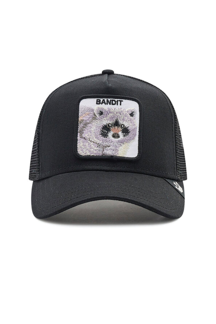 Unisex Bandit Trucker Hat - BLK