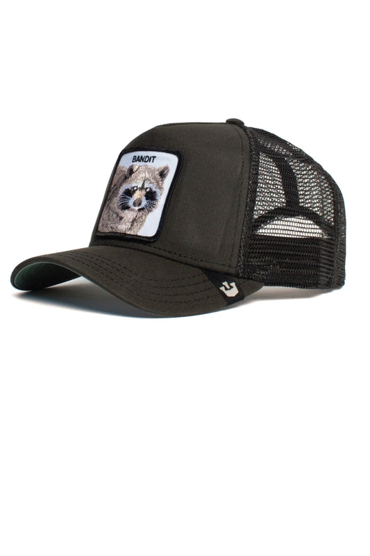 Unisex Bandit Trucker Hat - BLK