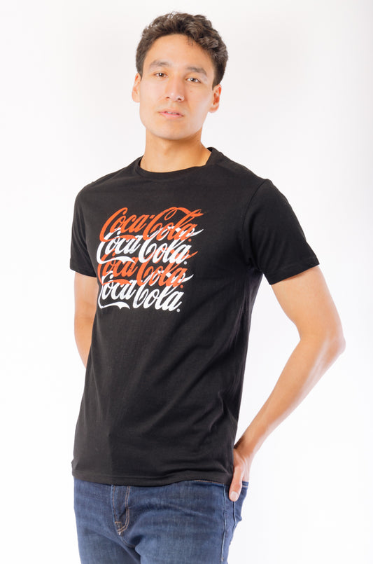 Unisex Coca Cola Tee - BLK