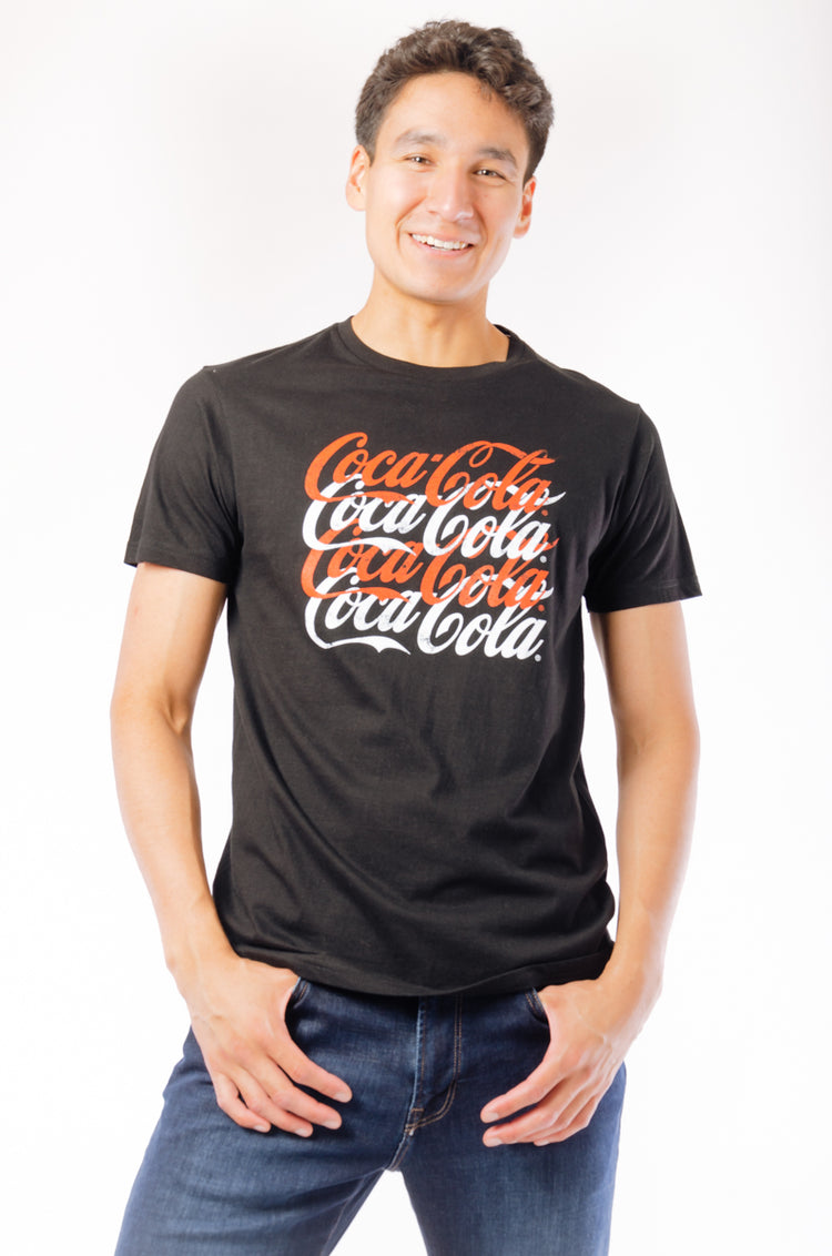 Unisex Coca Cola Tee - BLK