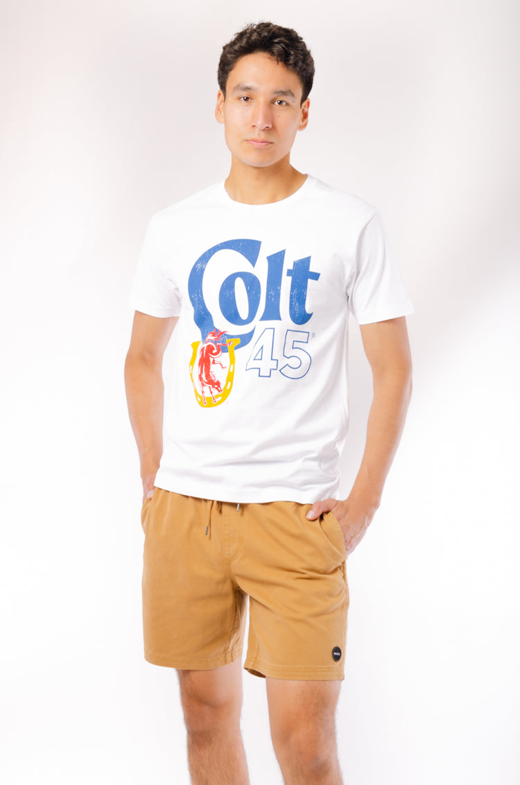 Unisex Colt Horseshoe Tee - WHT