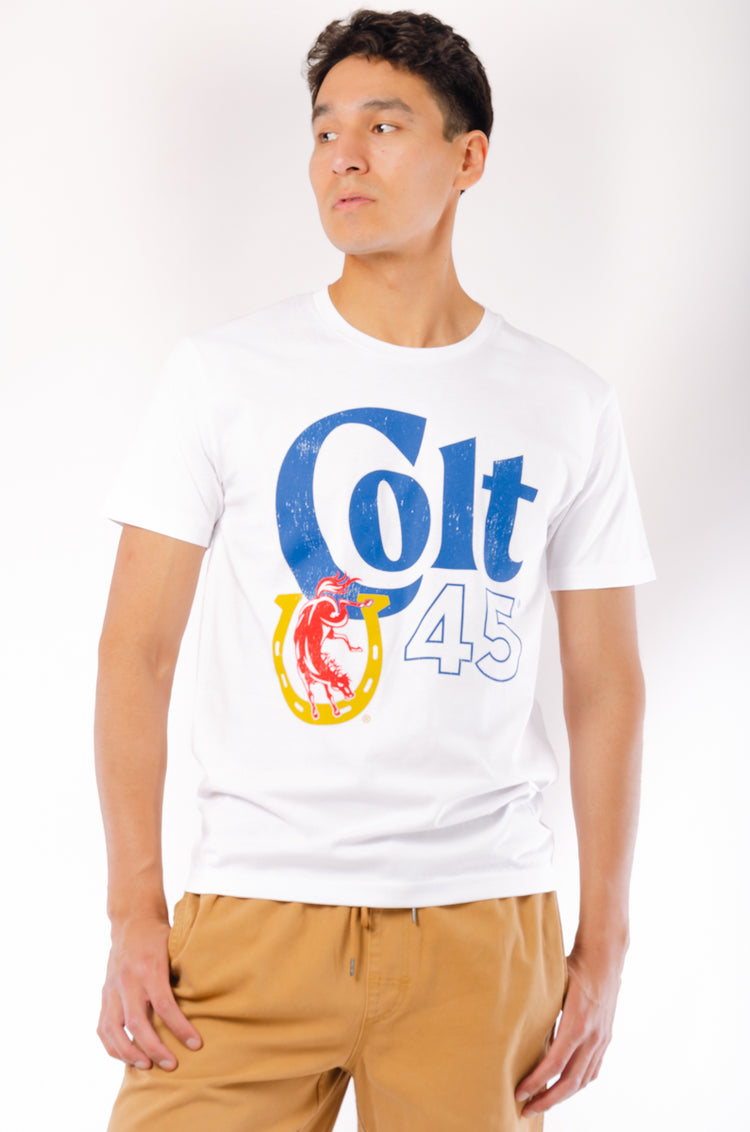 Unisex Colt Horseshoe Tee - WHT