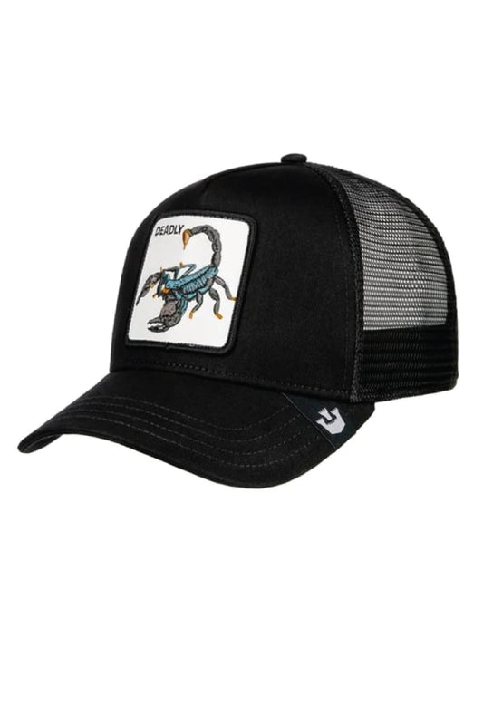 Unisex Deadliest Scorpion Trucker Hat - BLK