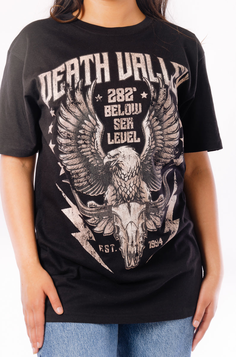 Unisex Death Valley Tee - BLK